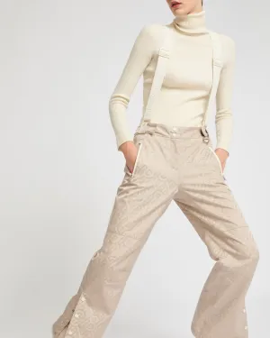 Wide leg ski pants