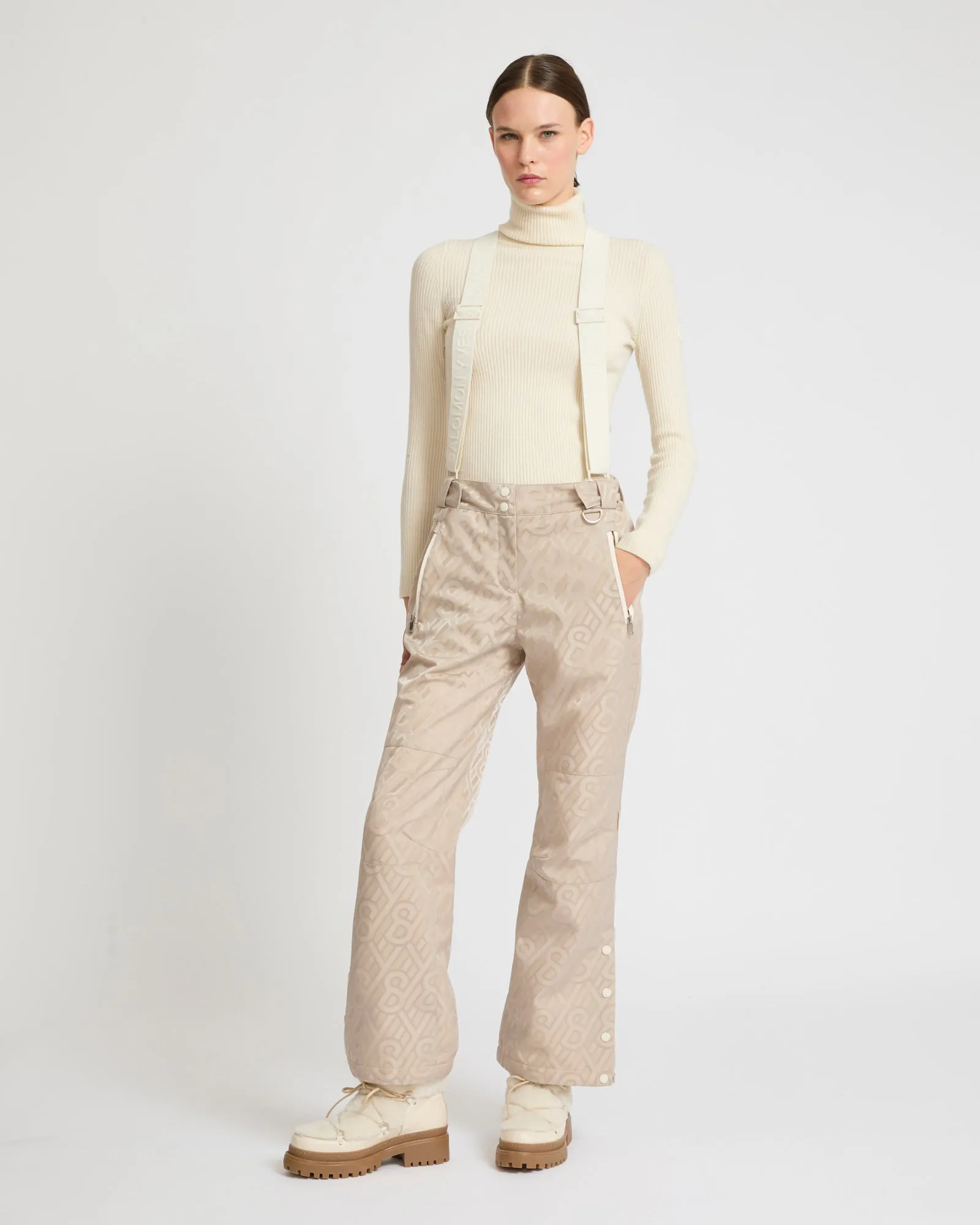Wide leg ski pants
