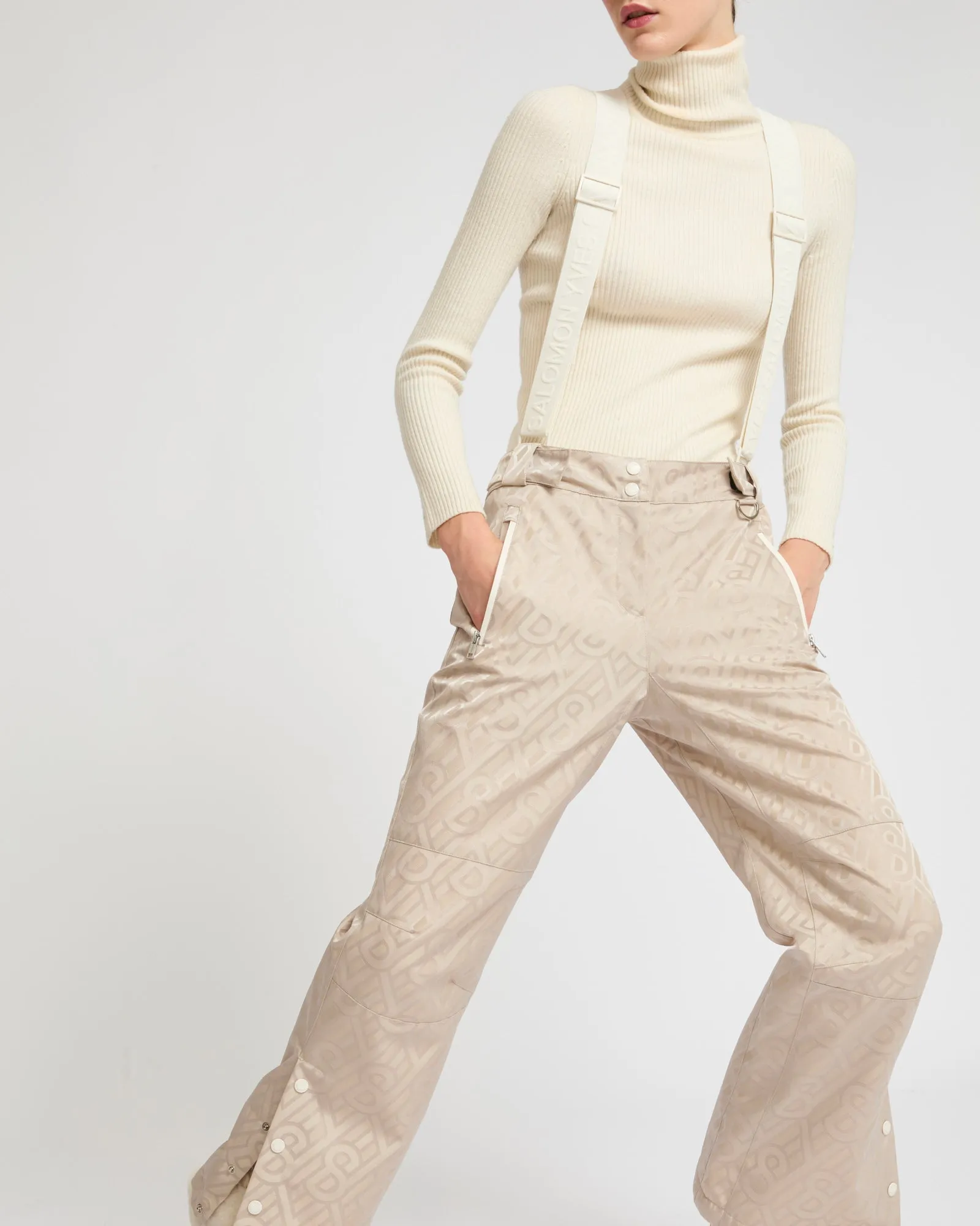 Wide leg ski pants