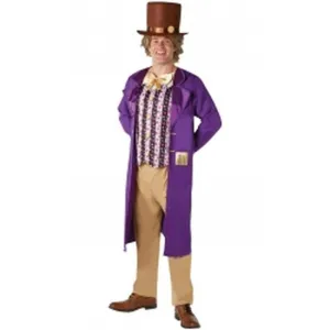 Willy Wonka Deluxe Costume Size Xl