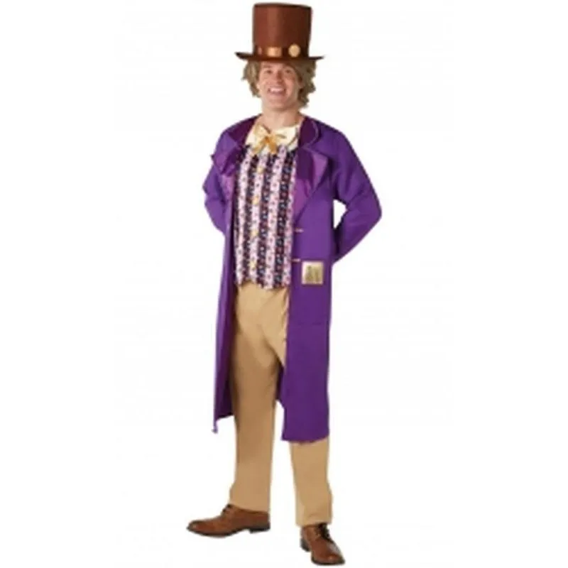 Willy Wonka Deluxe Costume Size Xl