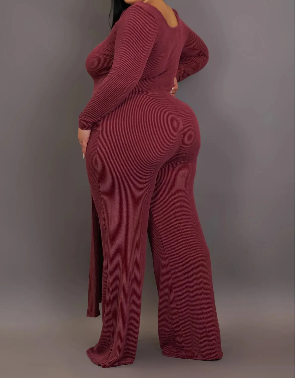 Winery Jumpsuit (Plus)