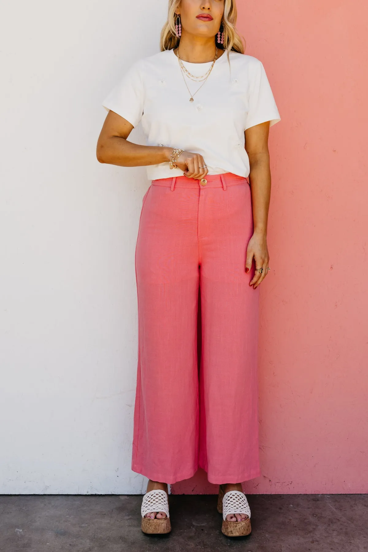 Wishlist | The Nia Wide Leg Linen Pants