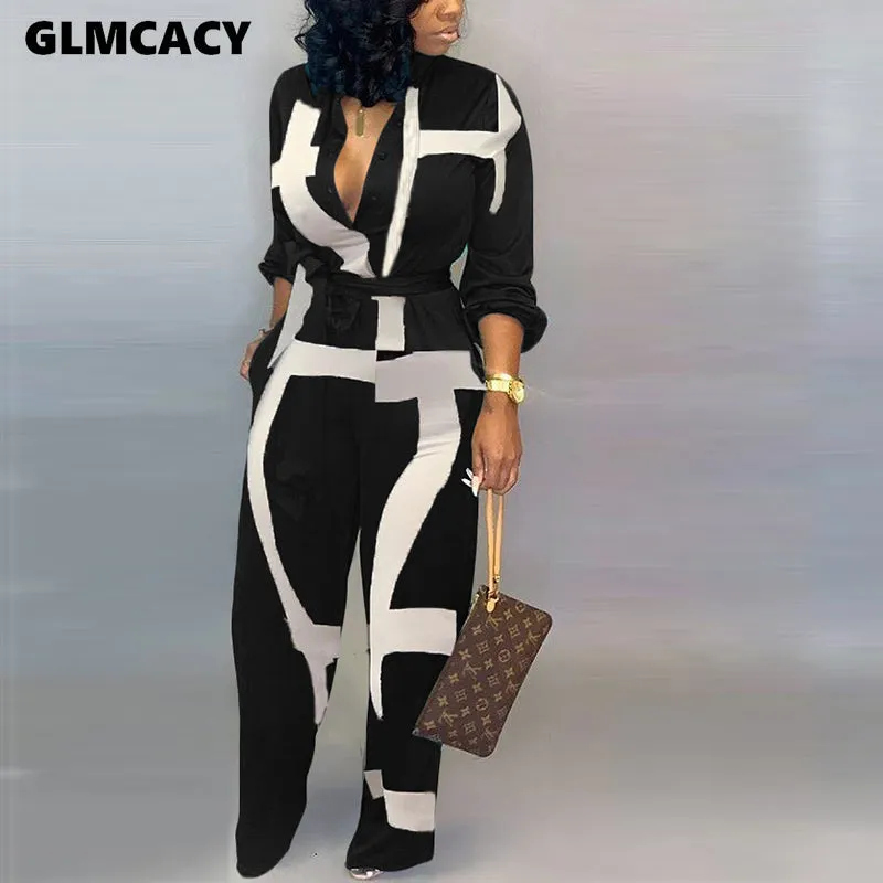 Women Sexy Ladies Party Long Sleeve Jumpsuit