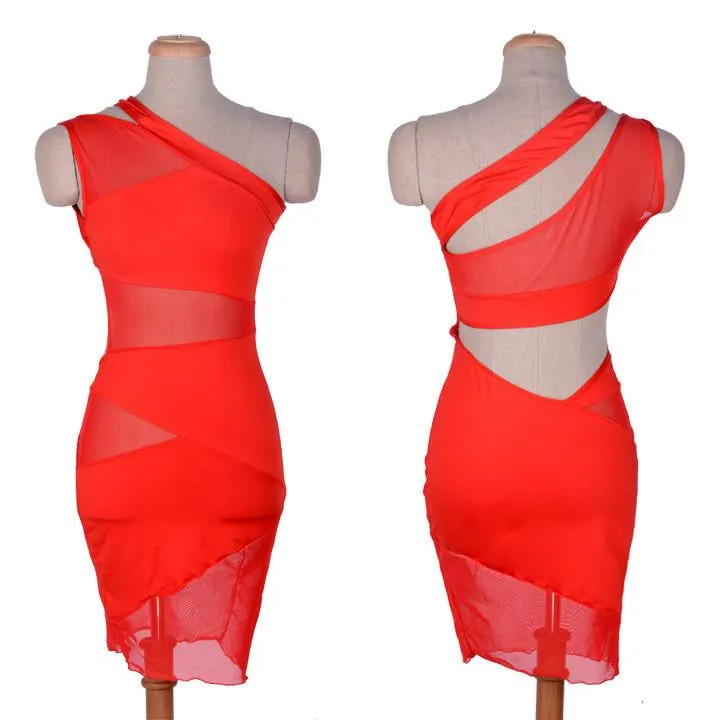 Women's Dresses Mini Nightclub Bandage Dress Summer Party Dress One Shoulder Clubwear Bodycon Dress Women Vestidos