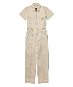 Women's Newington Coverall - Overdyed W/Acid Wash Sandstone