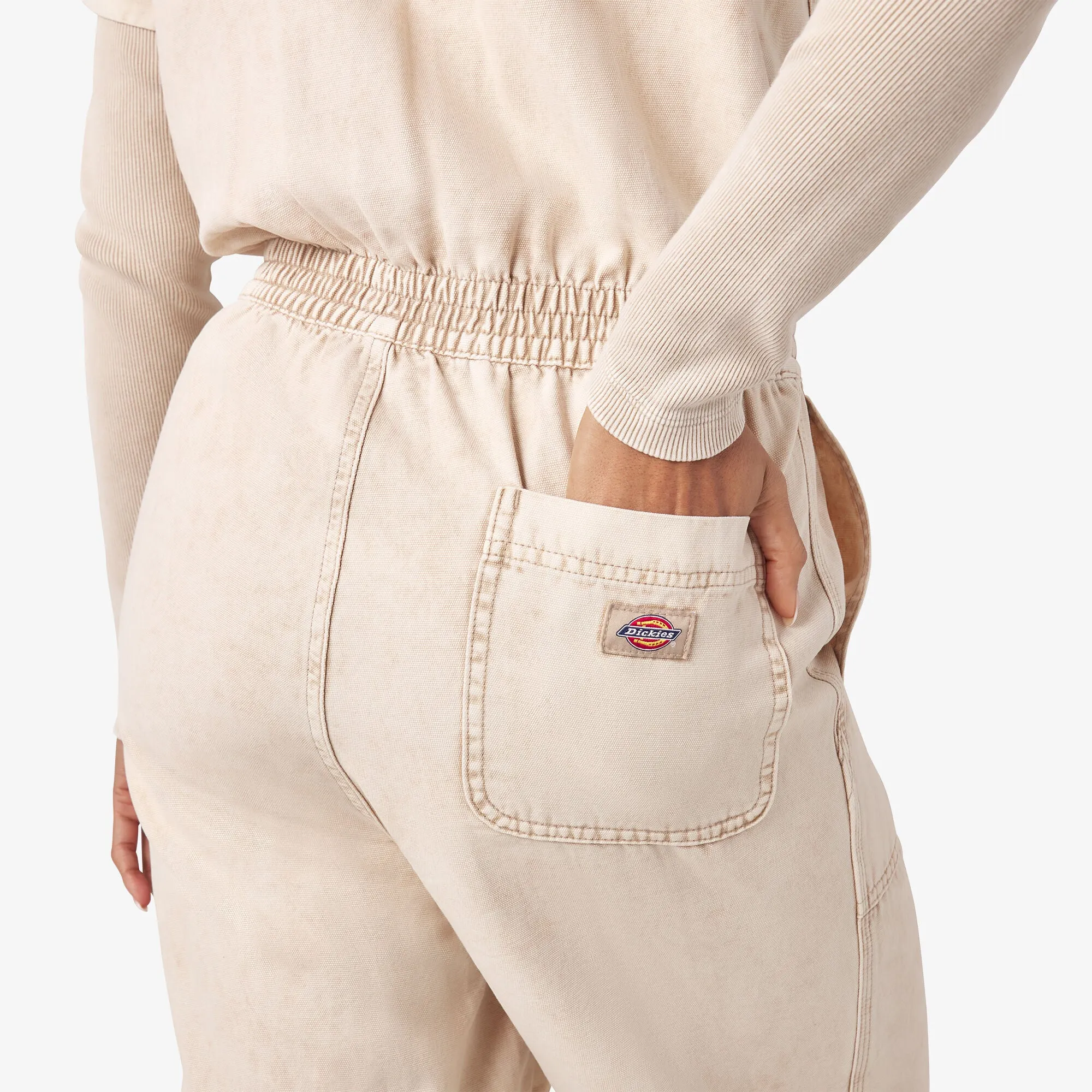 Women's Newington Coverall - Overdyed W/Acid Wash Sandstone