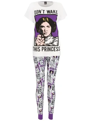 Womens Star Wars Pajamas - Princess Leia