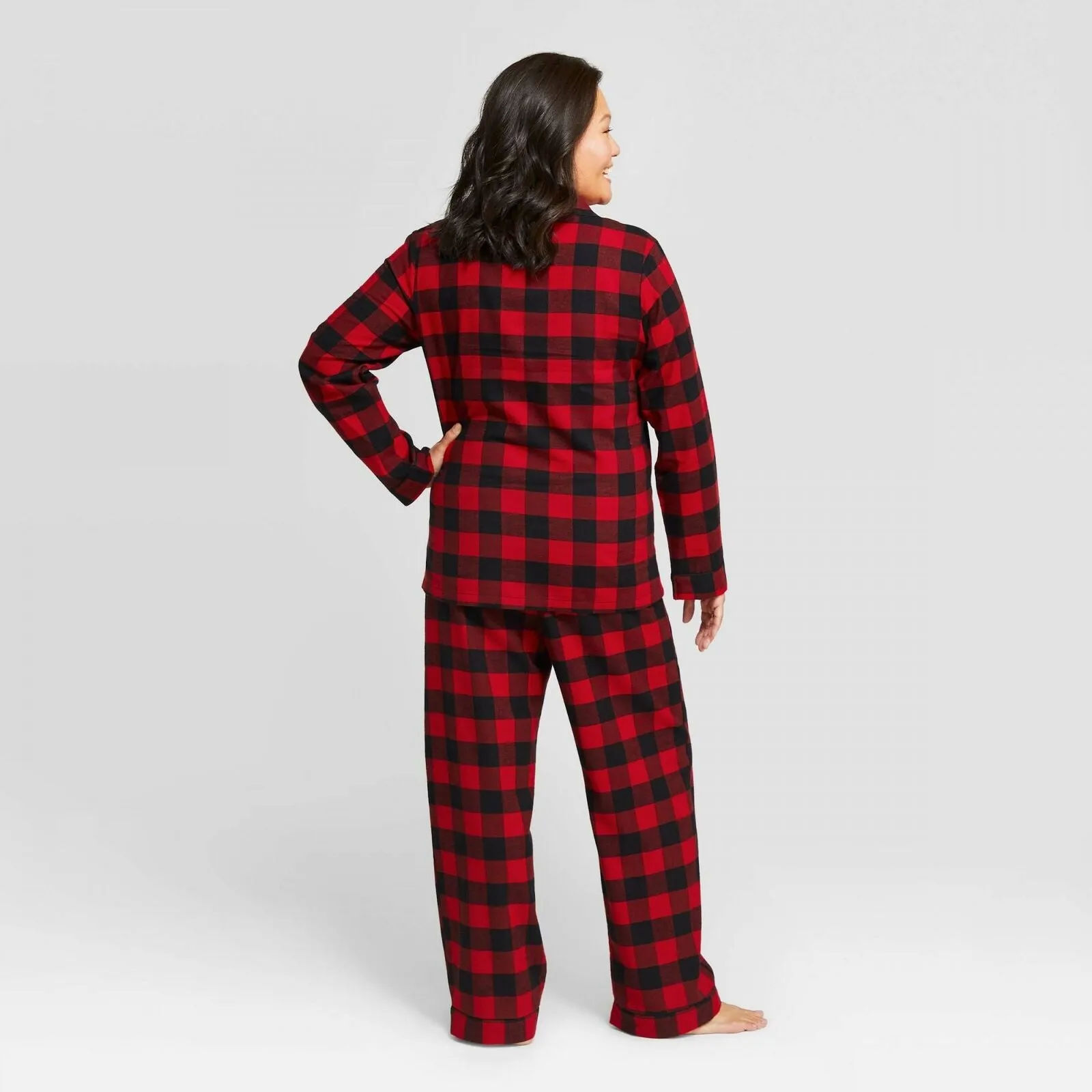 Wondershop Women's Holiday Flannel Pajama Set