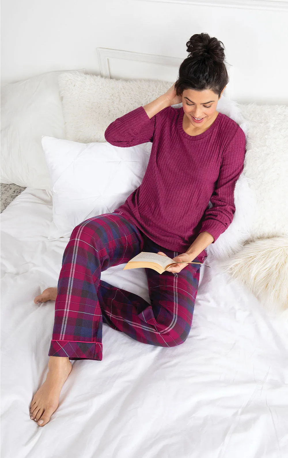World's Softest Flannel Pullover Pajamas