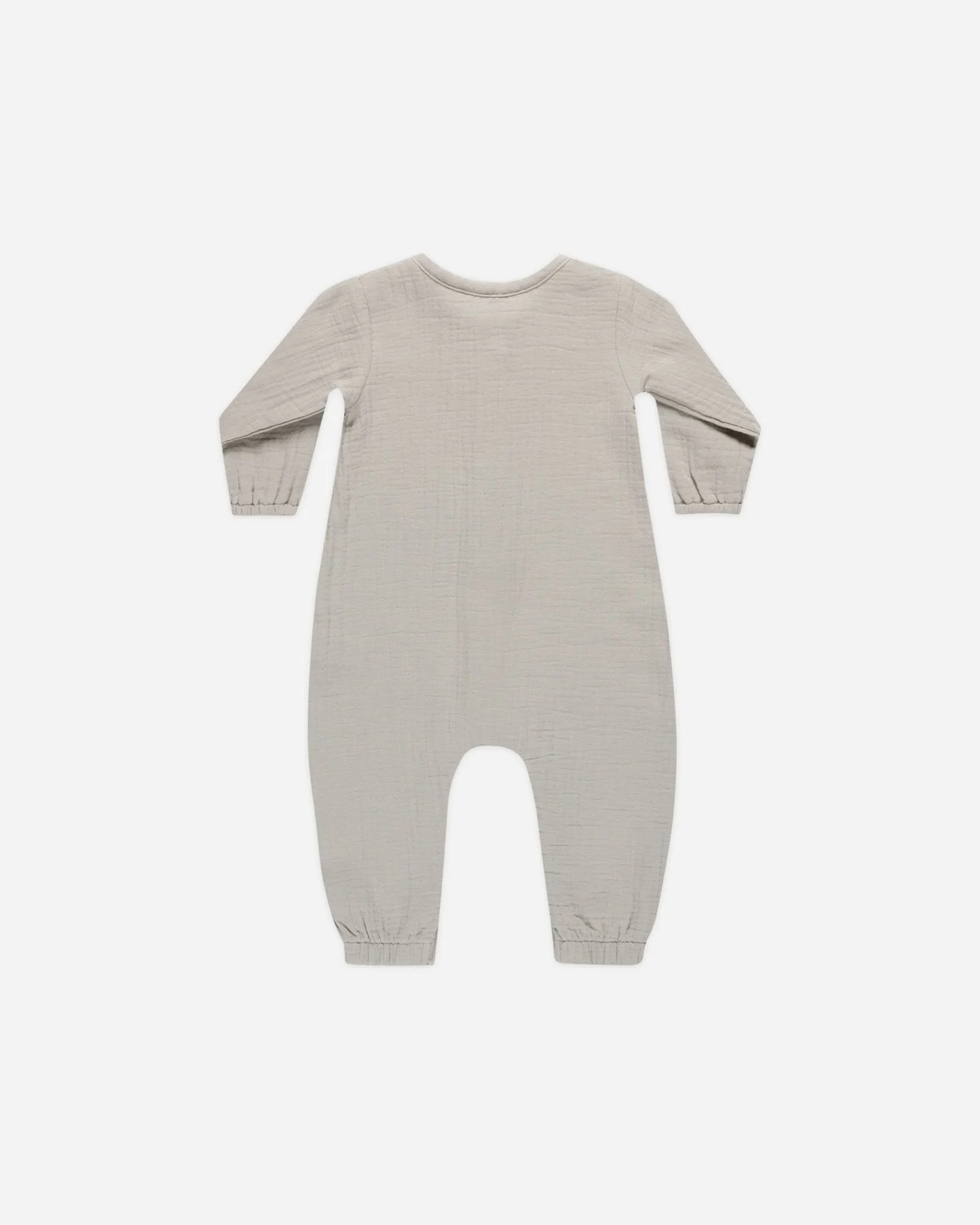 Woven Jumpsuit || Fog