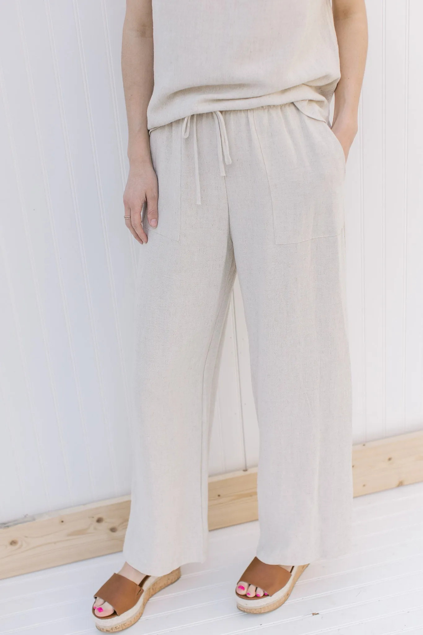 X Soft Ecru Pants