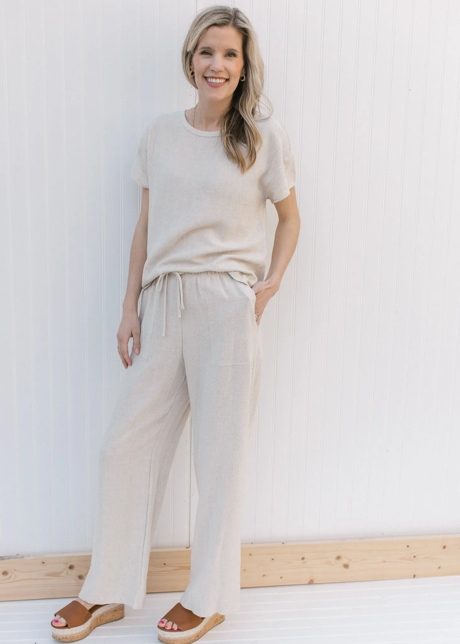 X Soft Ecru Pants