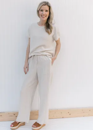 X Soft Ecru Pants