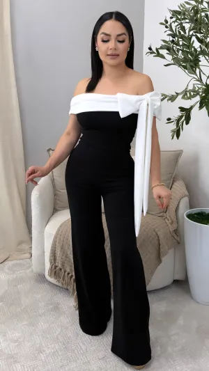 YARA BLACK JUMPSUIT