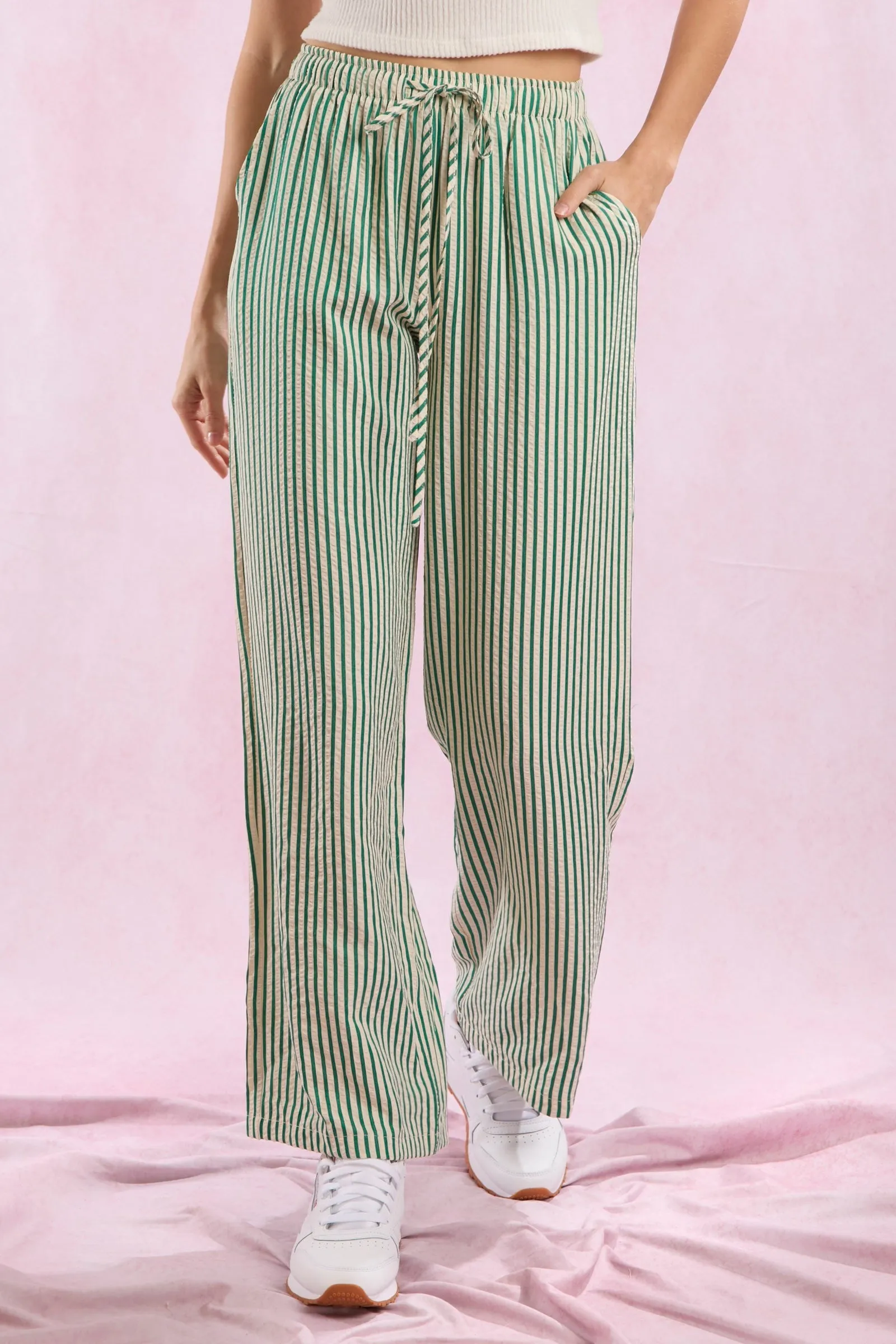 Yarndye Stripe Easy Pants