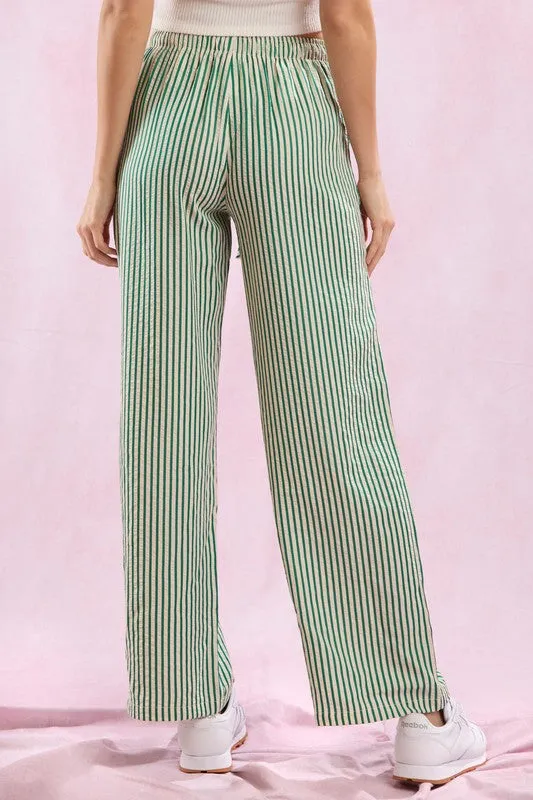 Yarndye Stripe Easy Pants