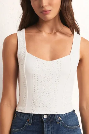 Z Supply: Zaria Knit Eyelet Top