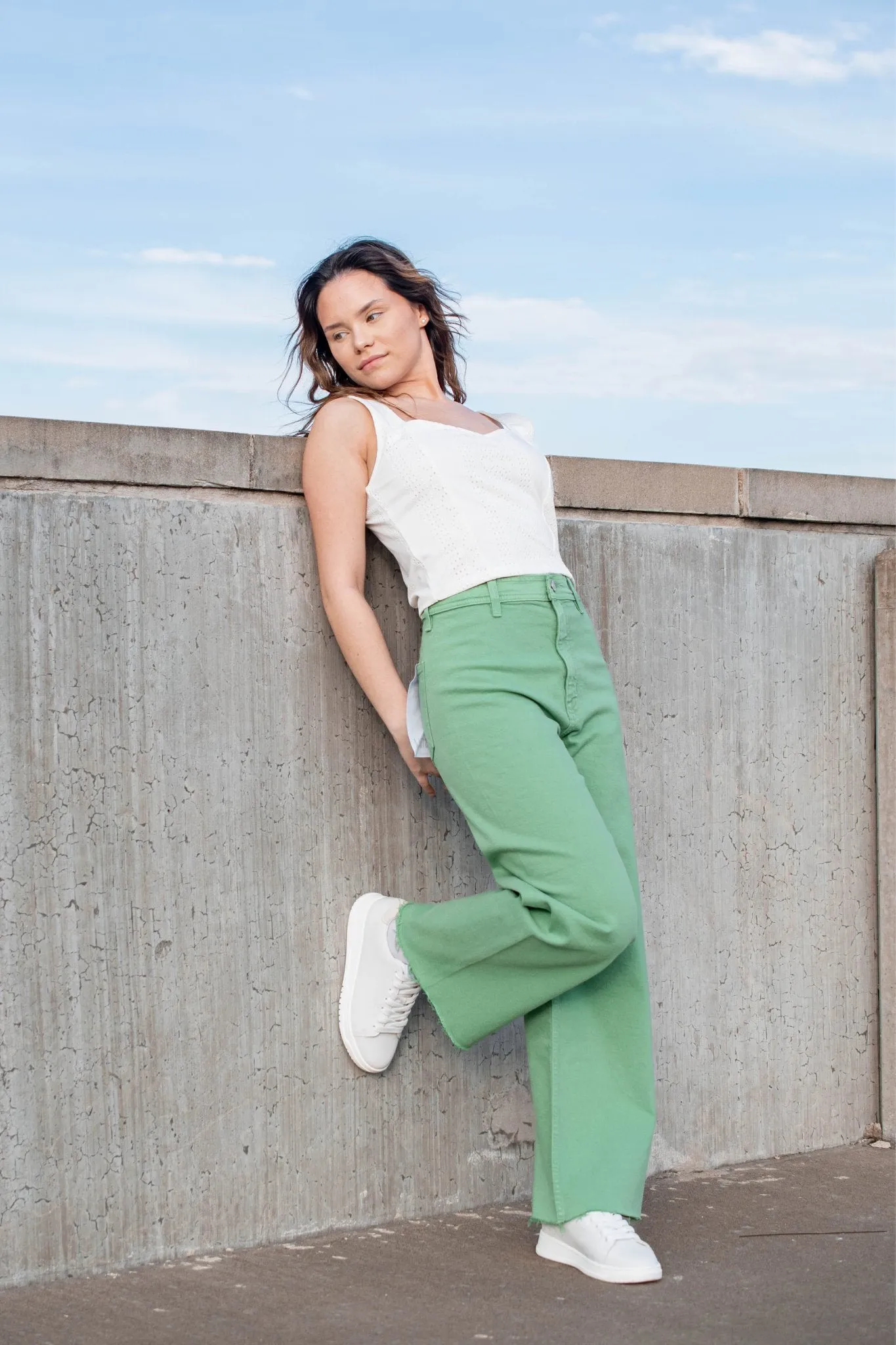 Z Supply: Zaria Knit Eyelet Top