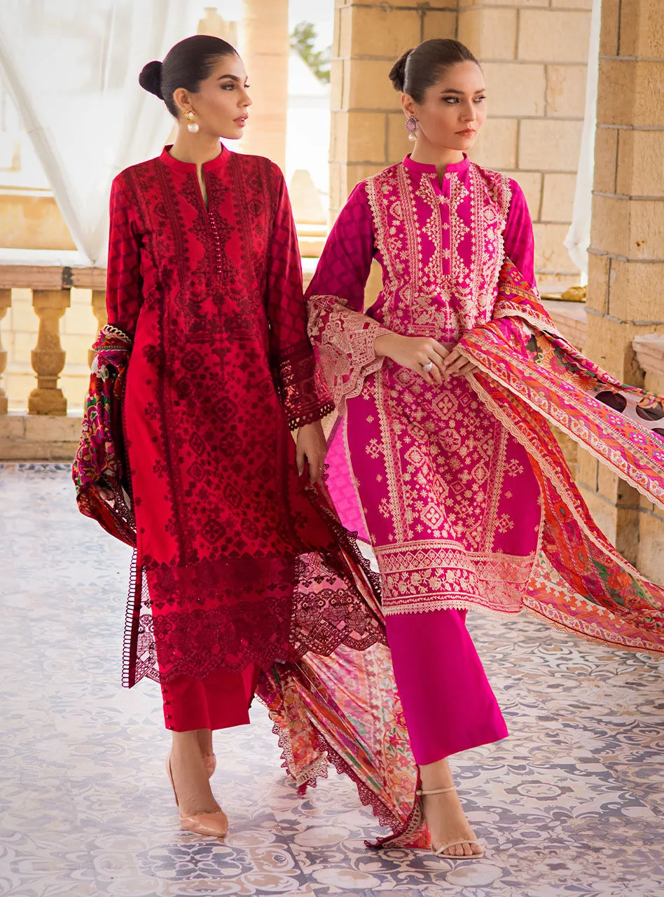 Zainab Chottani | Luxury Lawn '23 | GUL MOHAR 3A