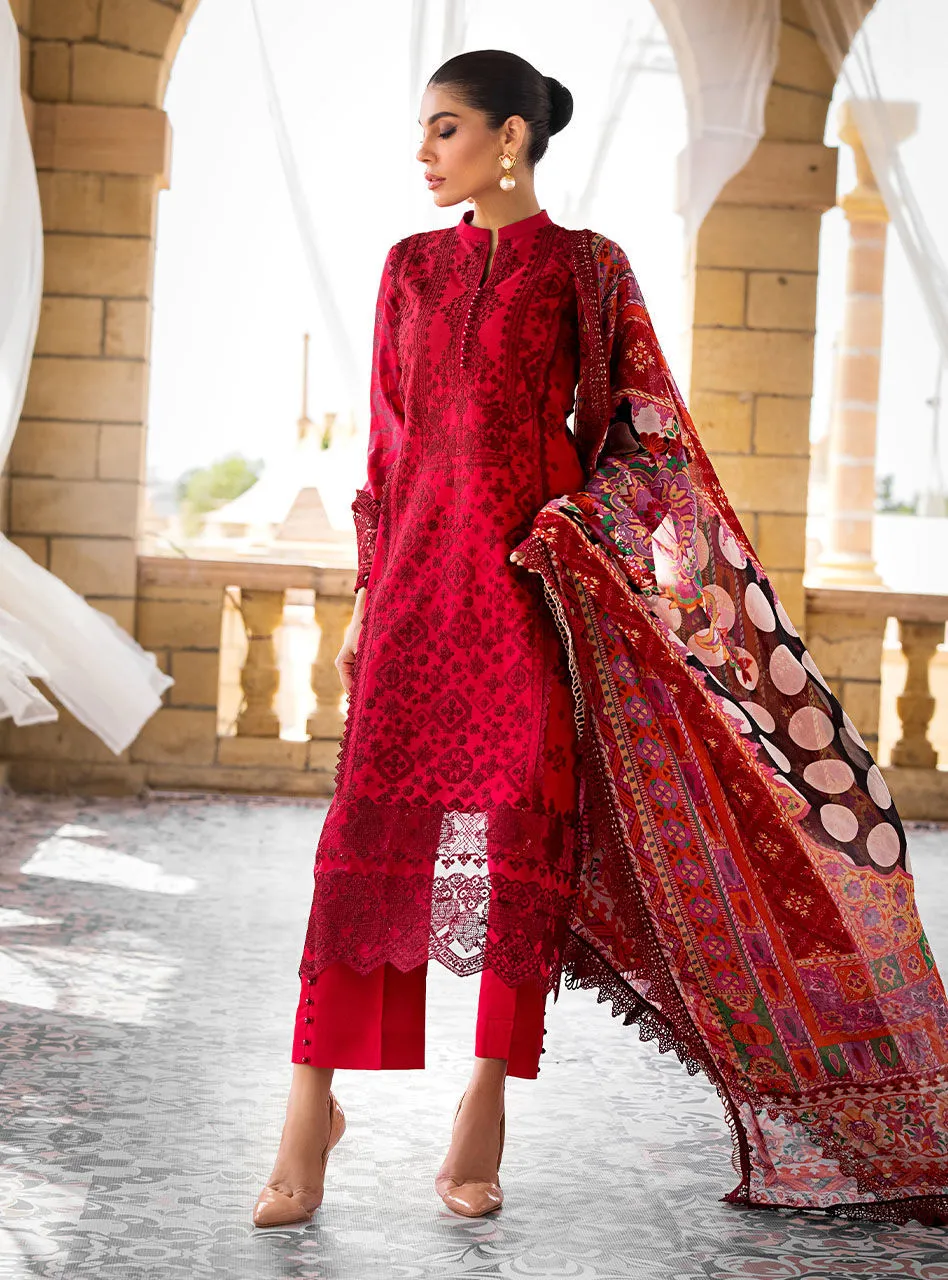 Zainab Chottani | Luxury Lawn '23 | GUL MOHAR 3A