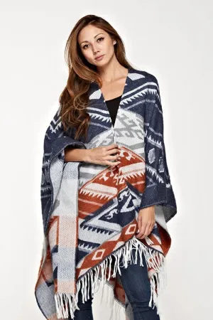 ZELDA AZTEC PONCHO-