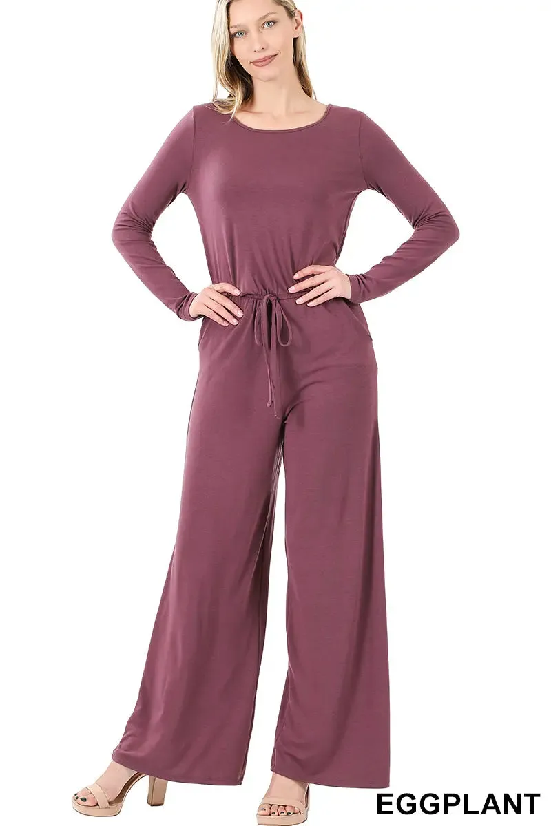 ZENANA  Long Sleeve Jumpsuit  3116XP