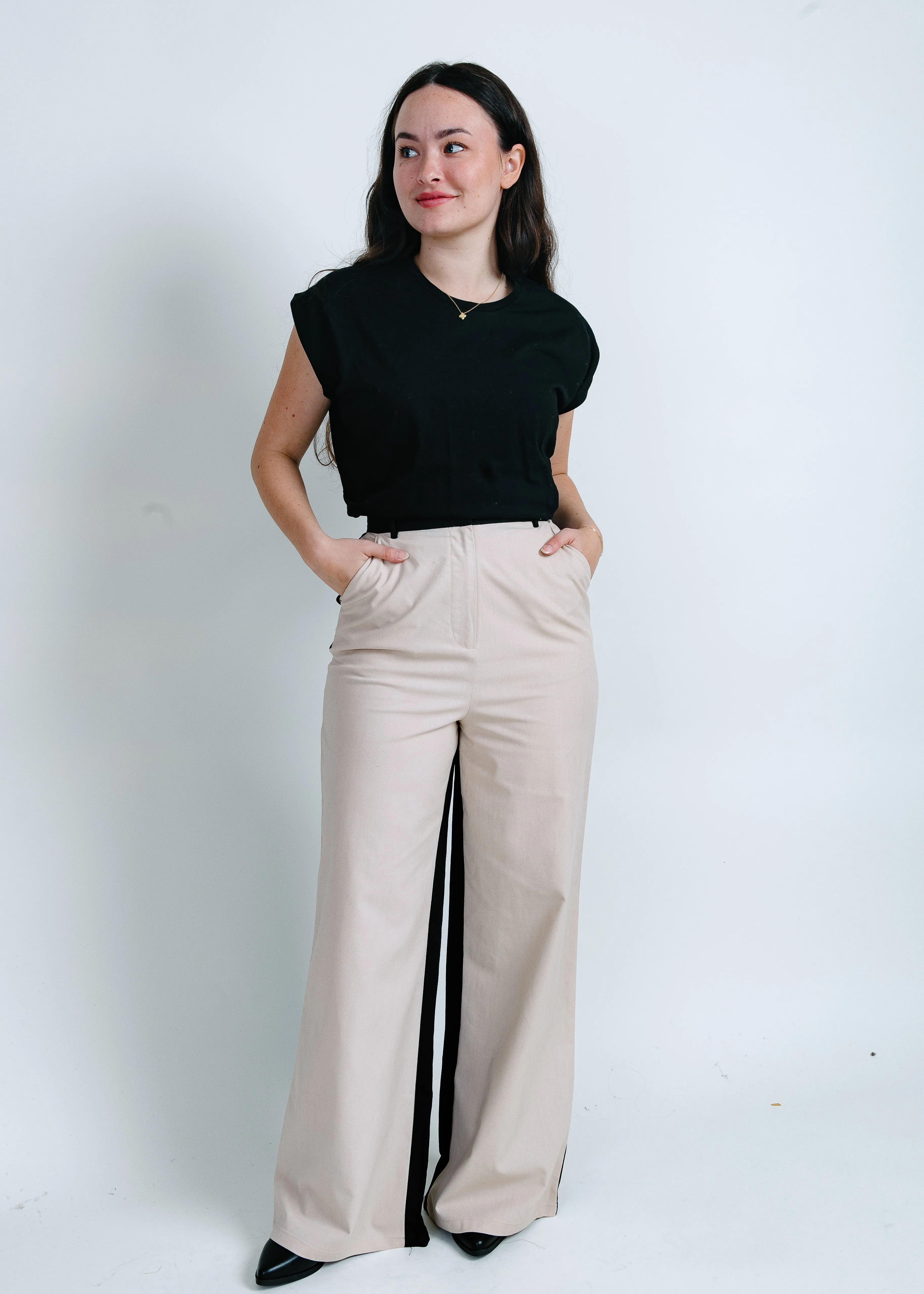 Zoe Colorblock Trouser