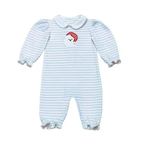 Zuccini Kids Girls Santa Bubble - Blue